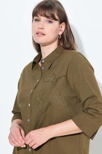 Moda za polnejše Košulja 3/4 rukava plus velikost, xxl, Ulla Popken in Johann Popken (JP1880)