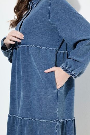 Moda za polnejše Haljina midi dugih rukava plus velikost, xxl, Ulla Popken in Johann Popken (JP1880)