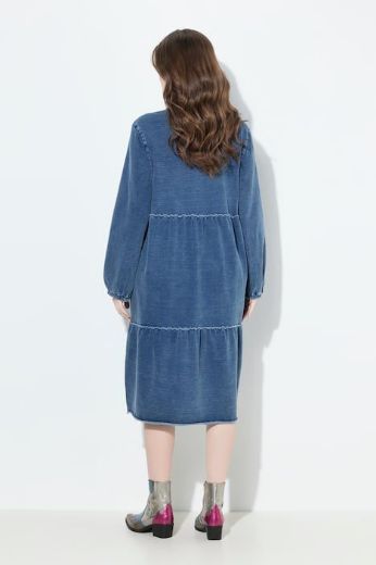 Moda za polnejše Haljina midi dugih rukava plus velikost, xxl, Ulla Popken in Johann Popken (JP1880)