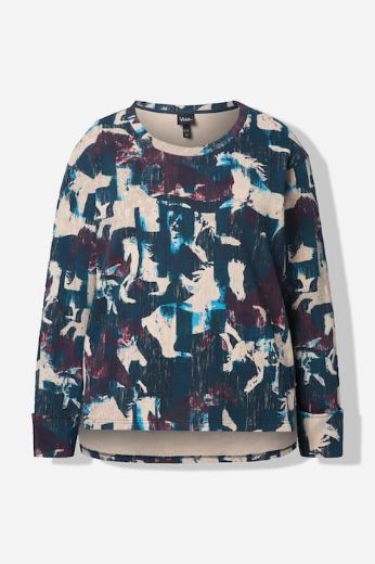 Moda za polnejše Majica dugih rukava plus velikost, xxl, Ulla Popken in Johann Popken (JP1880)
