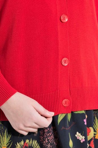 Moda za polnejše Kardigan na kopčanje plus velikost, xxl, Ulla Popken in Johann Popken (JP1880)