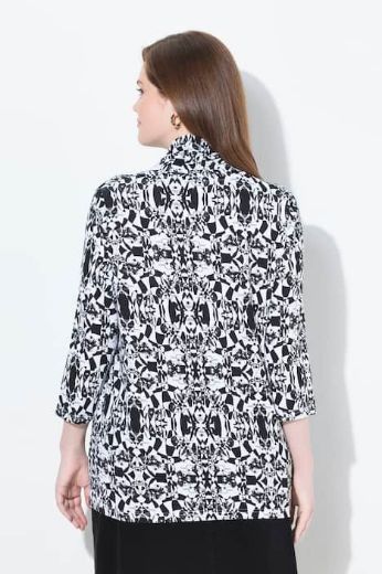 Moda za polnejše Majica 3/4 rukava plus velikost, xxl, Ulla Popken in Johann Popken (JP1880)