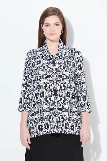 Moda za polnejše Majica 3/4 rukava plus velikost, xxl, Ulla Popken in Johann Popken (JP1880)