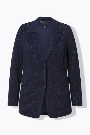 Moda za polnejše Sako užeg kroja plus velikost, xxl, Ulla Popken in Johann Popken (JP1880)
