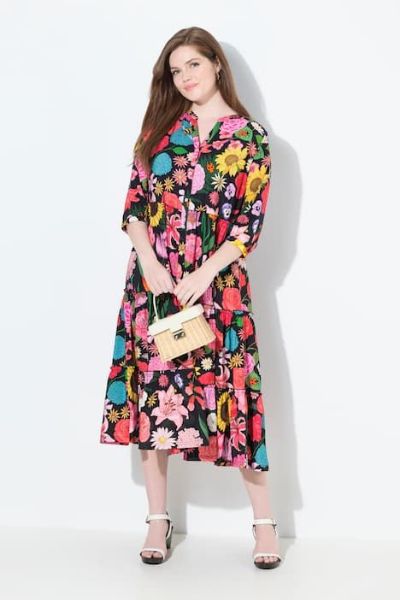 Slika Haljina maxi na volane