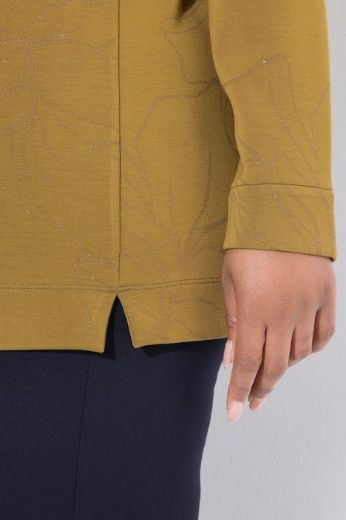 Moda za polnejše Majica dugih rukava povišenog ovratnika plus velikost, xxl, Ulla Popken in Johann Popken (JP1880)