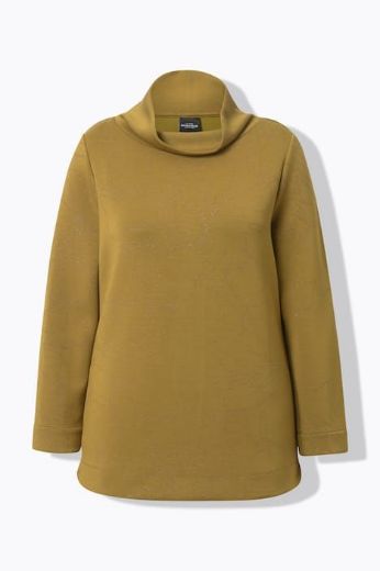 Moda za polnejše Majica dugih rukava povišenog ovratnika plus velikost, xxl, Ulla Popken in Johann Popken (JP1880)
