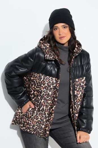 Moda za polnejše Jakna s leopard uzorkom plus velikost, xxl, Ulla Popken in Johann Popken (JP1880)