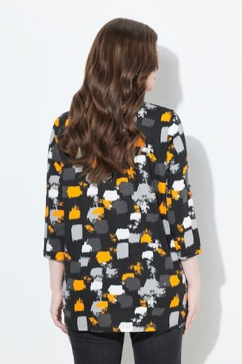 Moda za polnejše Majica 3/4 rukava A kroja plus velikost, xxl, Ulla Popken in Johann Popken (JP1880)