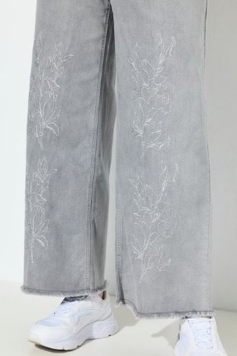 Moda za polnejše Traperice širokih nogavica plus velikost, xxl, Ulla Popken in Johann Popken (JP1880)