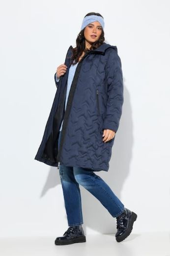 Moda za polnejše Jakna prošivena dužeg A kroja plus velikost, xxl, Ulla Popken in Johann Popken (JP1880)