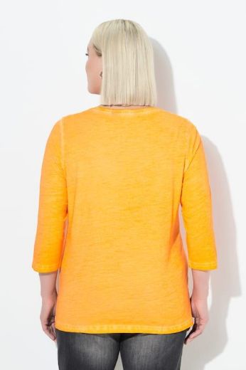 Moda za polnejše Majica 3/4 rukava V ovratnika plus velikost, xxl, Ulla Popken in Johann Popken (JP1880)