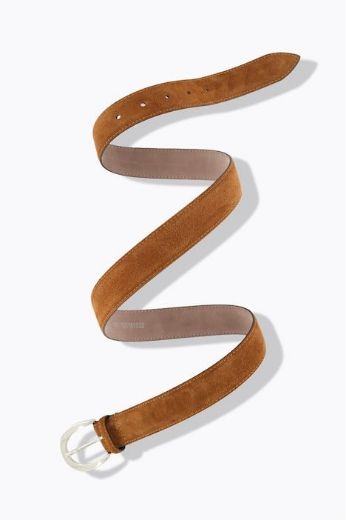 Moda za polnejše Remen od brušene kože plus velikost, xxl, Ulla Popken in Johann Popken (JP1880)