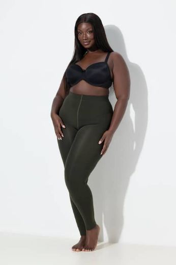 Moda za polnejše Tajice s termo podstavom plus velikost, xxl, Ulla Popken in Johann Popken (JP1880)