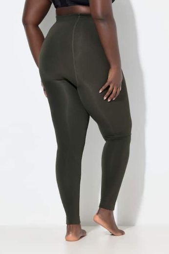 Moda za polnejše Tajice s termo podstavom plus velikost, xxl, Ulla Popken in Johann Popken (JP1880)