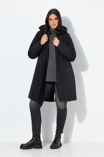 Moda za polnejše Jakna funkcionalna s kapuljačom plus velikost, xxl, Ulla Popken in Johann Popken (JP1880)