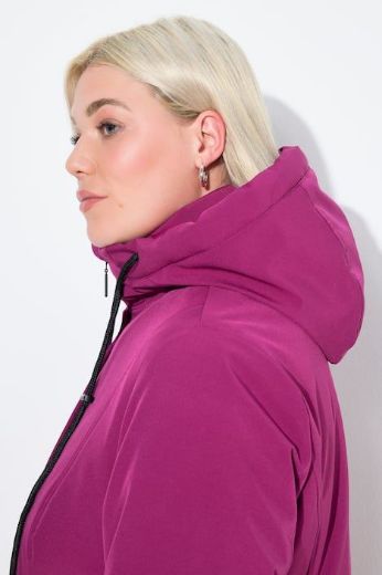 Moda za polnejše Jakna funkcionalna s kapuljačom plus velikost, xxl, Ulla Popken in Johann Popken (JP1880)