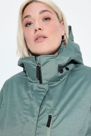 Moda za polnejše Jakna parka s kapuljačom plus velikost, xxl, Ulla Popken in Johann Popken (JP1880)