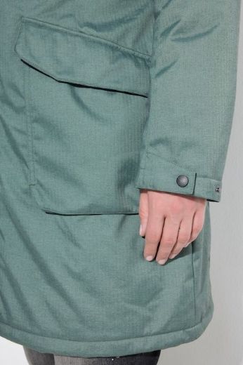 Moda za polnejše Jakna parka s kapuljačom plus velikost, xxl, Ulla Popken in Johann Popken (JP1880)