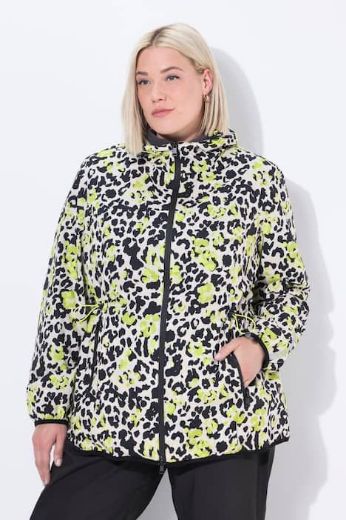 Moda za polnejše Jakna lagana za kišu s leopard printom plus velikost, xxl, Ulla Popken in Johann Popken (JP1880)