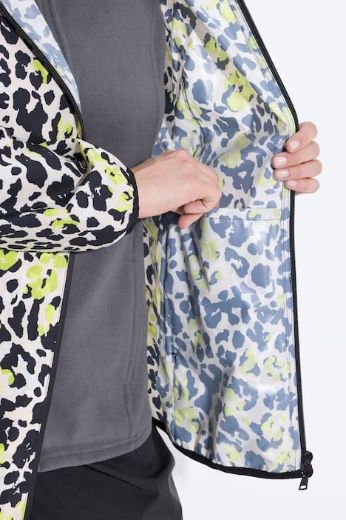 Moda za polnejše Jakna lagana za kišu s leopard printom plus velikost, xxl, Ulla Popken in Johann Popken (JP1880)