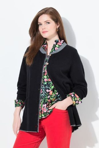 Moda za polnejše Kardigan na kopčanja plus velikost, xxl, Ulla Popken in Johann Popken (JP1880)