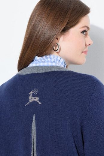 Moda za polnejše Kardigan na kopčanja plus velikost, xxl, Ulla Popken in Johann Popken (JP1880)