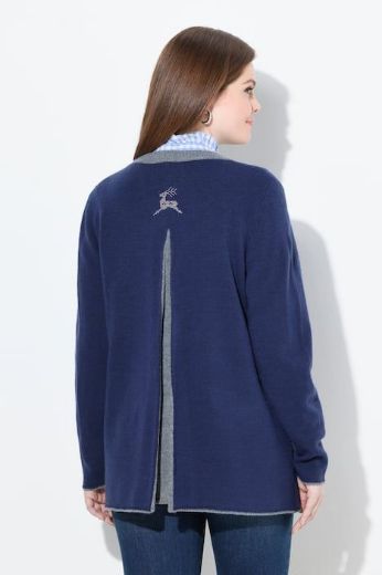 Moda za polnejše Kardigan na kopčanja plus velikost, xxl, Ulla Popken in Johann Popken (JP1880)