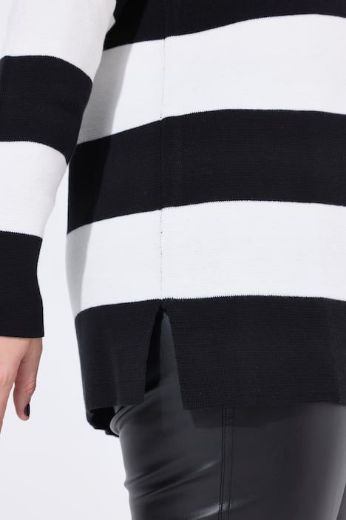 Moda za polnejše Pulover dugih rukava povišenog ovratnika plus velikost, xxl, Ulla Popken in Johann Popken (JP1880)