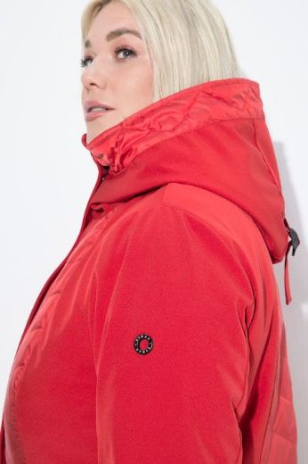 Moda za polnejše Jakna vodoodbojna s kapuljačom plus velikost, xxl, Ulla Popken in Johann Popken (JP1880)