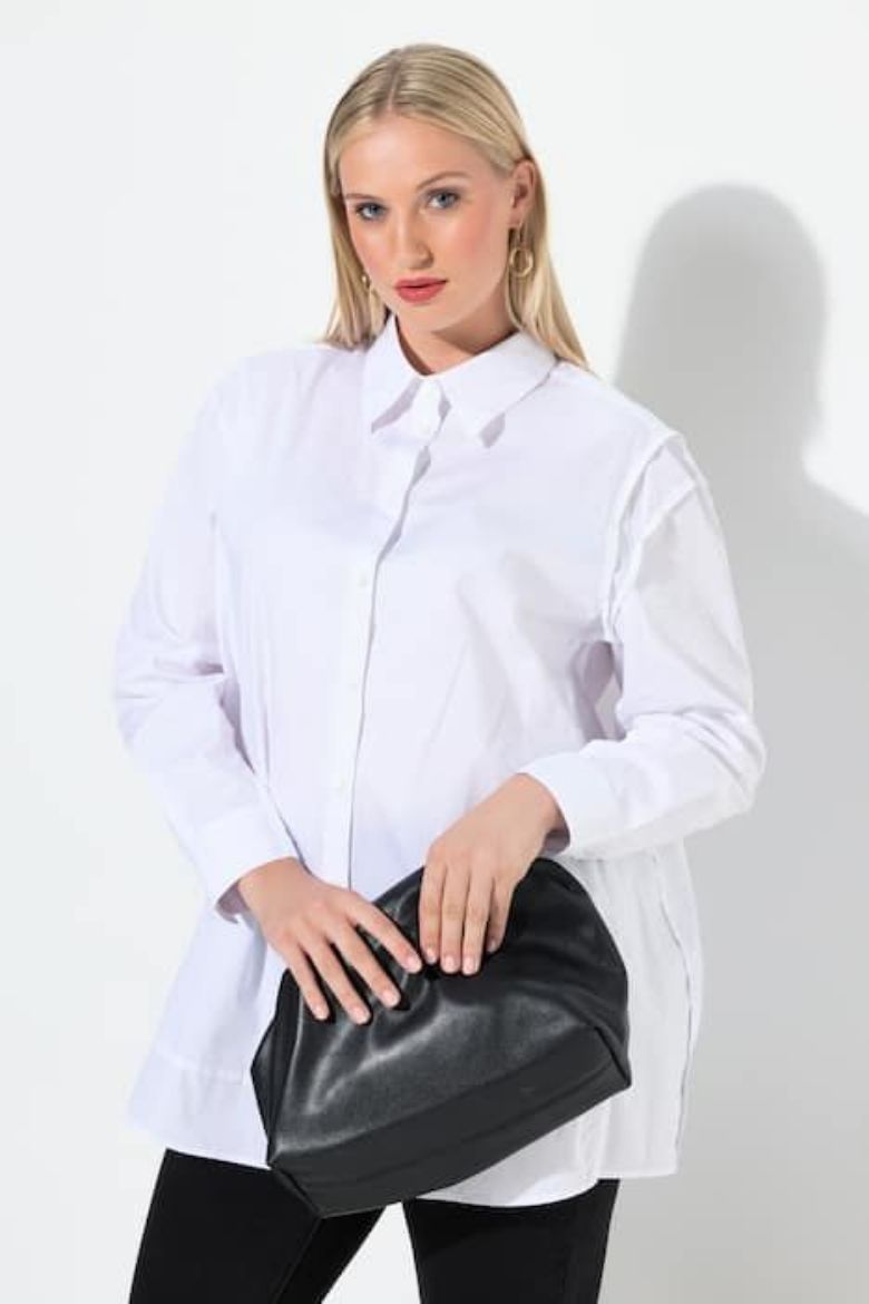 Moda za polnejše Košulja dugih rukava šireg kroja plus velikost, xxl, Ulla Popken in Johann Popken (JP1880)
