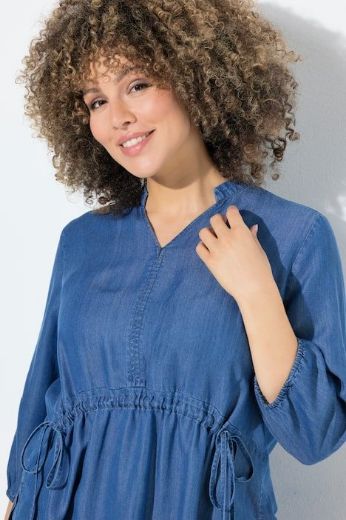 Moda za polnejše Bluza 3/4 rukava A kroja plus velikost, xxl, Ulla Popken in Johann Popken (JP1880)