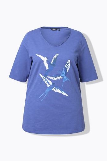 Moda za polnejše Majica kratkih rukava V ovratnika plus velikost, xxl, Ulla Popken in Johann Popken (JP1880)