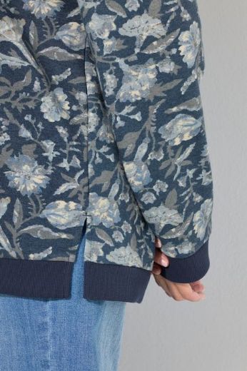 Moda za polnejše Majica dugih rukava okruglog ovratnika plus velikost, xxl, Ulla Popken in Johann Popken (JP1880)