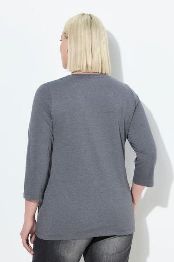 Moda za polnejše Majica 3/4 rukava V ovratnika plus velikost, xxl, Ulla Popken in Johann Popken (JP1880)