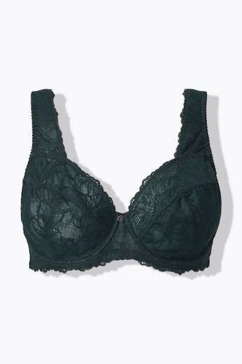 Moda za polnejše Grudnjak čipkani širih naramenica plus velikost, xxl, Ulla Popken in Johann Popken (JP1880)