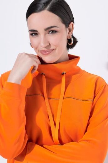 Moda za polnejše Majica s vezanjem na ovratniku plus velikost, xxl, Ulla Popken in Johann Popken (JP1880)