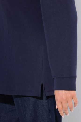 Moda za polnejše Majica s vezanjem na ovratniku plus velikost, xxl, Ulla Popken in Johann Popken (JP1880)