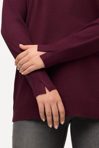 Moda za polnejše Pulover povišenog ovratnika plus velikost, xxl, Ulla Popken in Johann Popken (JP1880)