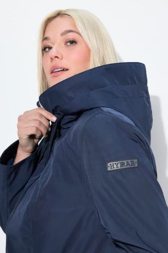 Moda za polnejše Jakna s kapuljačom vodootporna plus velikost, xxl, Ulla Popken in Johann Popken (JP1880)