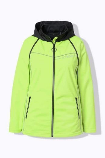 Moda za polnejše Jakna funkcionalna s kapuljačom plus velikost, xxl, Ulla Popken in Johann Popken (JP1880)