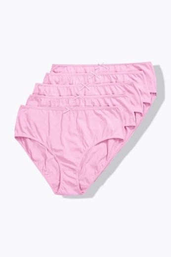 Moda za polnejše Gaćice 5 komada plus velikost, xxl, Ulla Popken in Johann Popken (JP1880)