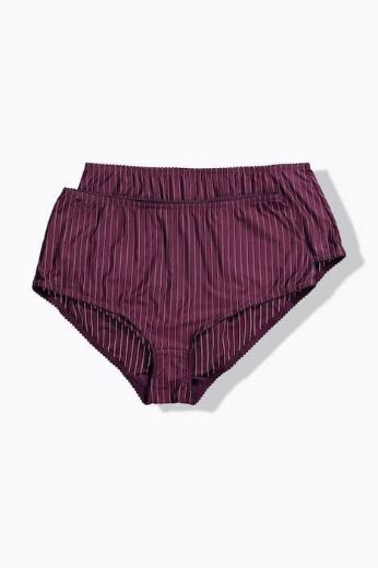 Moda za polnejše Gaćice 2 komada mikrofibra plus velikost, xxl, Ulla Popken in Johann Popken (JP1880)