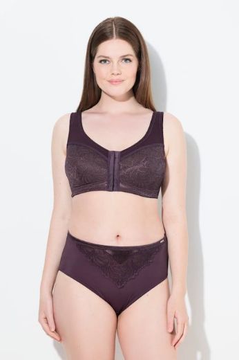 Moda za polnejše Grudnjak Kelly na prednje kopčanje plus velikost, xxl, Ulla Popken in Johann Popken (JP1880)