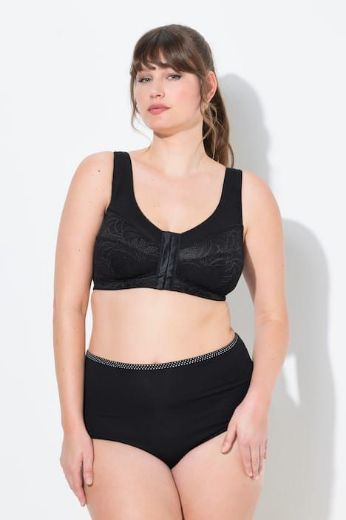 Moda za polnejše Grudnjak Kelly na prednje kopčanje plus velikost, xxl, Ulla Popken in Johann Popken (JP1880)