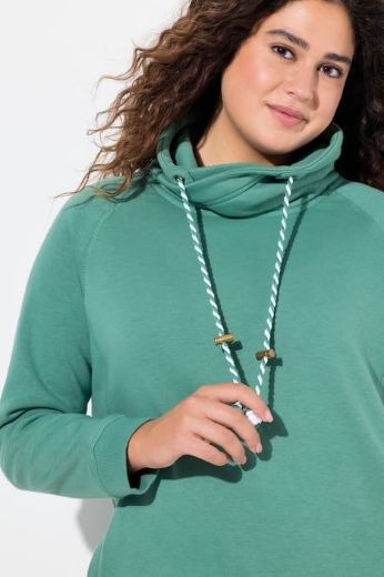 Moda za polnejše Majica sportska s rol kragnom plus velikost, xxl, Ulla Popken in Johann Popken (JP1880)