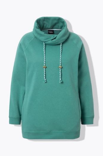 Moda za polnejše Majica sportska s rol kragnom plus velikost, xxl, Ulla Popken in Johann Popken (JP1880)