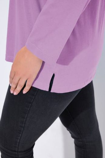 Moda za polnejše Majica Basic dugi rukavi plus velikost, xxl, Ulla Popken in Johann Popken (JP1880)