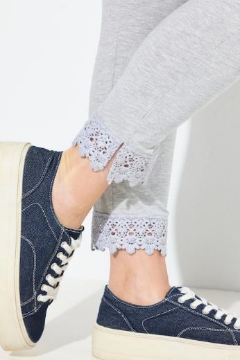 Moda za polnejše Tajice s čipkom plus velikost, xxl, Ulla Popken in Johann Popken (JP1880)