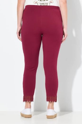 Moda za polnejše Tajice s čipkom plus velikost, xxl, Ulla Popken in Johann Popken (JP1880)